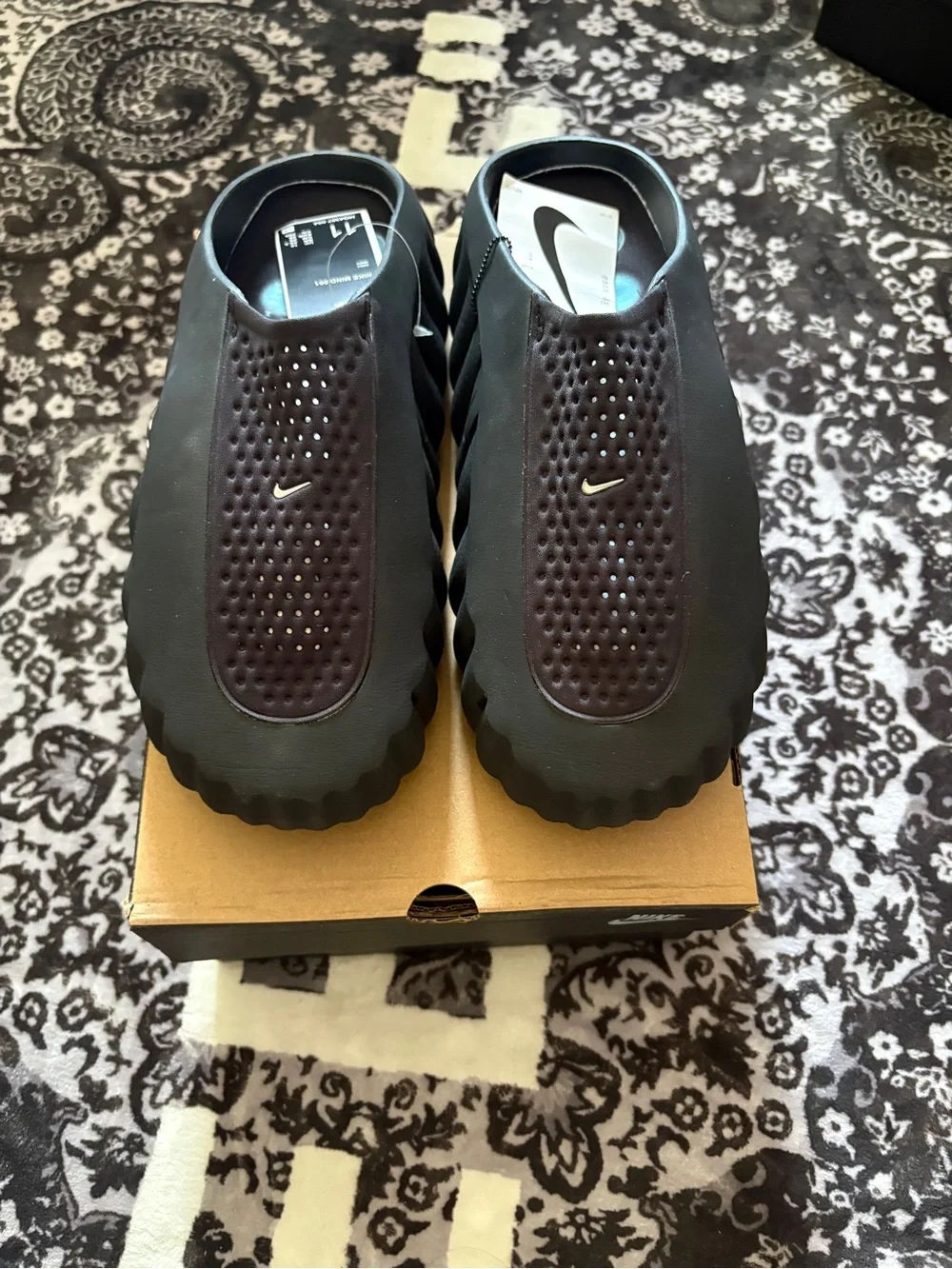 Nike x NOCTA Mind 001 “ICEMAN” Black Slides Men Size 10